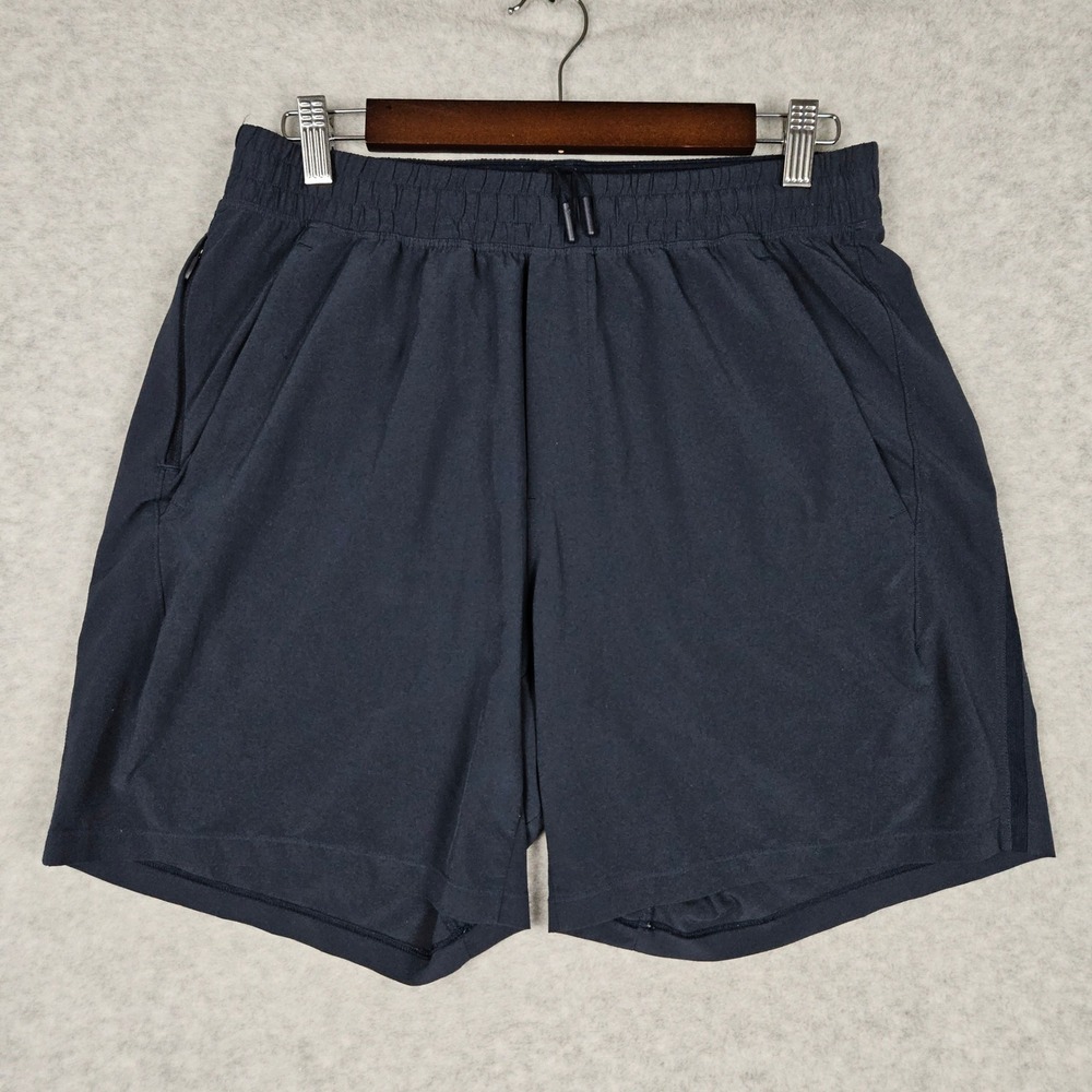 Lululemon Men's Medium Blue 7" Pace Breaker Shorts Athletic Running Training Gym